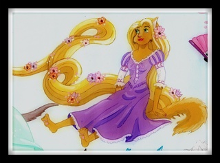 320x237 Tangled Drawings On Paigeeworld Pictures Of Tangled - Rapunzel Tangled Drawing