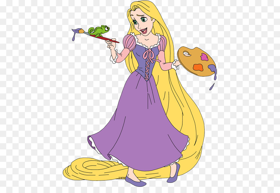 900x620 Drawing, Clothing, Yellow, Transparent Png Image Clipart Free - Rapunzel Tangled Drawing