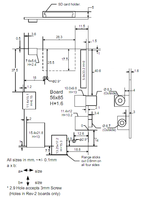 594x800 Mechanical Drawing For Rpi - Raspberry Pi Drawing