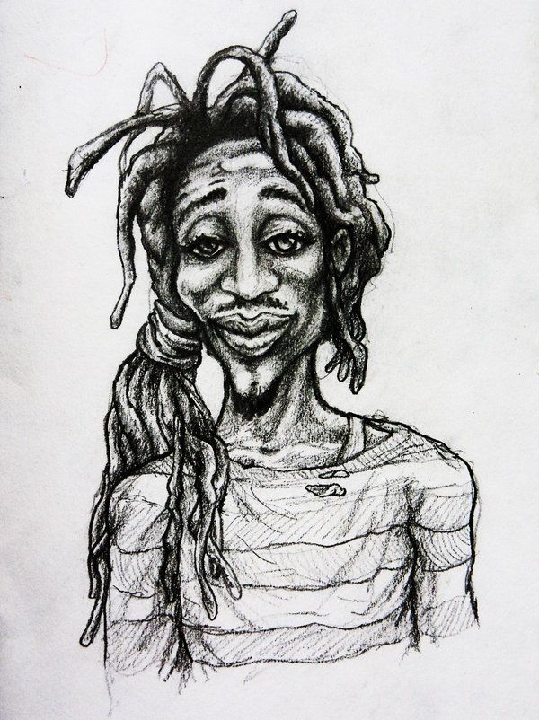600x802 rasta draw concept art rastas - Rasta Drawings