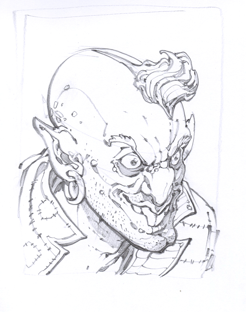 788x1000 The Lantern Factory Rat Face Mcbeedy Eyes - Rat Face Drawing