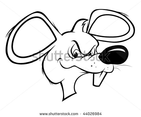 450x374 Cute Rat On A Mat Clipart Collection - Rat Outline Drawing