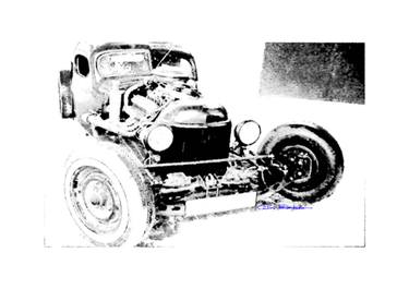 375x265 rat rod drawings for sale saatchi art - Rat Rod Drawings