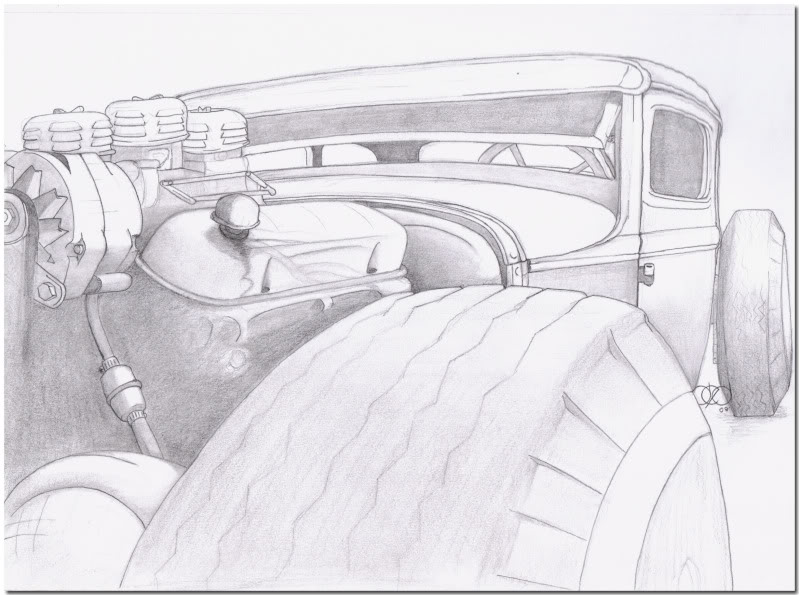 799x595 Artist - Rat Rod Drawings
