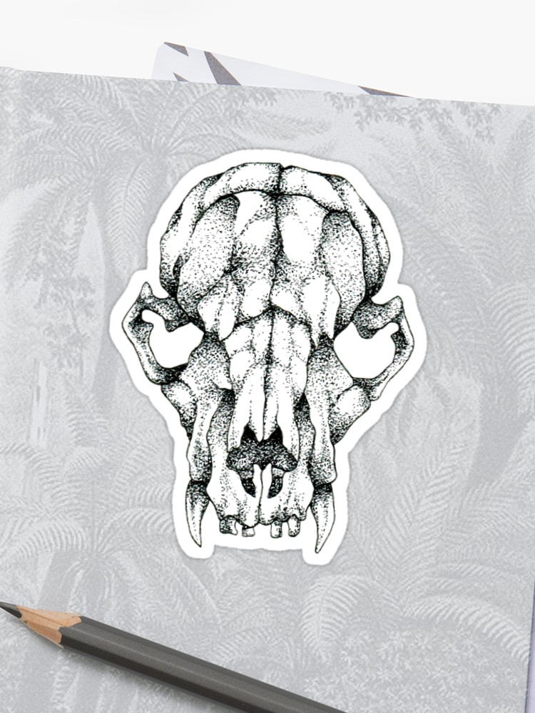 750x1000 Rat Skull Drawing - Rat Skull Drawing