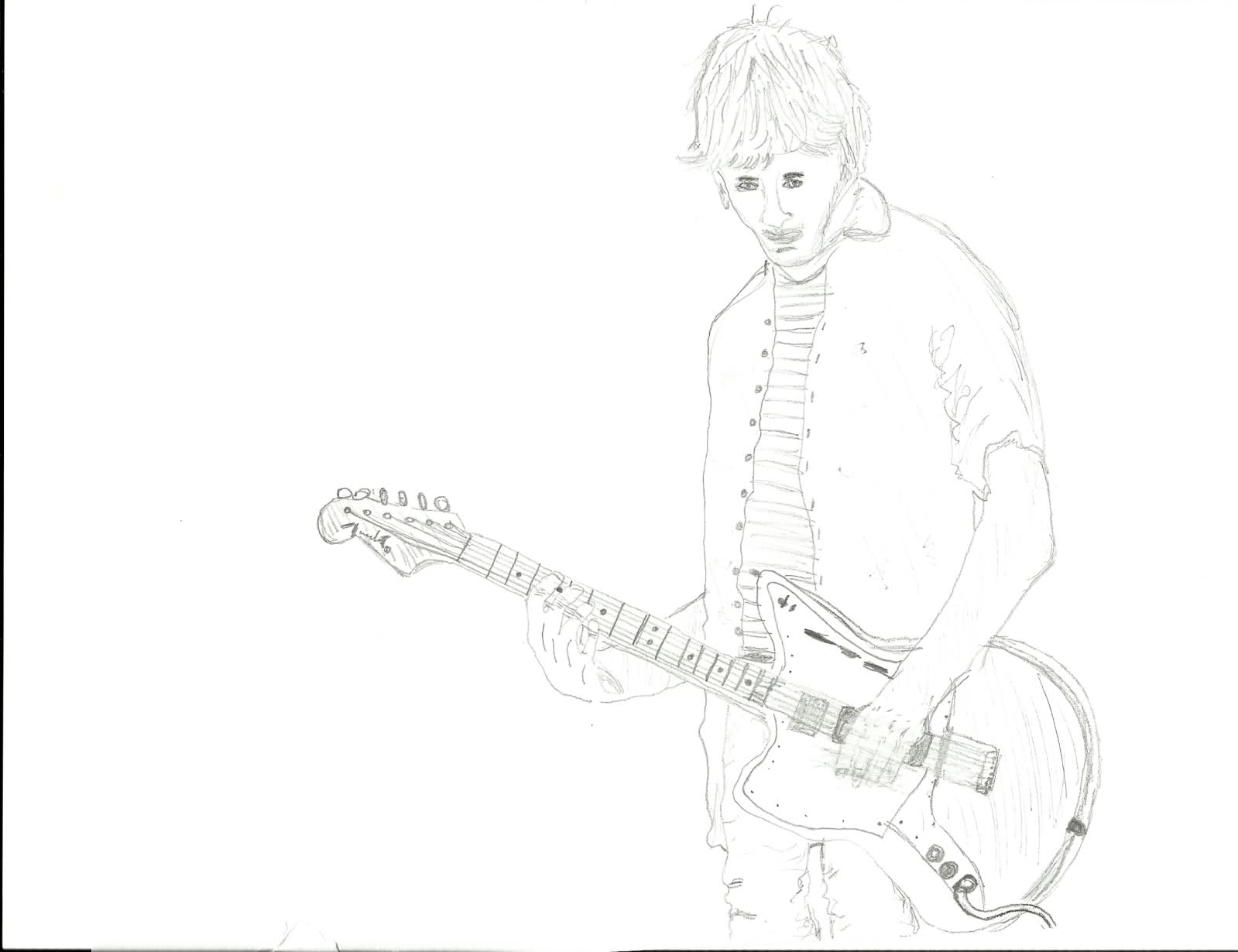 1599x1230 Rate My Kurt Cobain Drawing - Rate Drawing