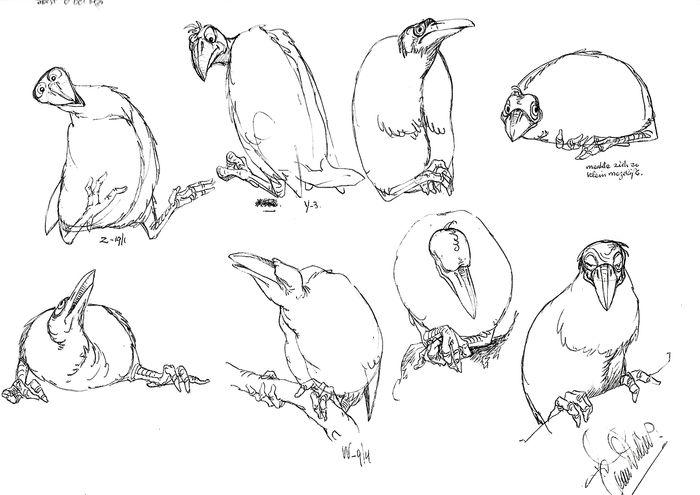 700x495 Dulieu, Jean - Raven Drawings