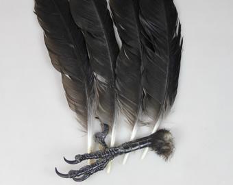 340x270 Raven Feather Etsy - Raven Feather Drawing