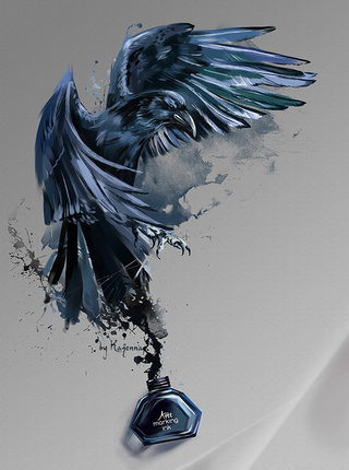 320x430 just finished a drawing of raven from teen titans - Raven Flying Drawing