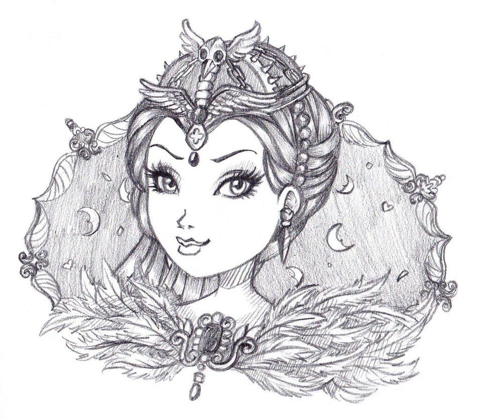 956x836 Raven Queen - Raven Queen Drawing