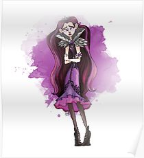 210x230 Eah Drawing Posters Redbubble - Raven Queen Drawing