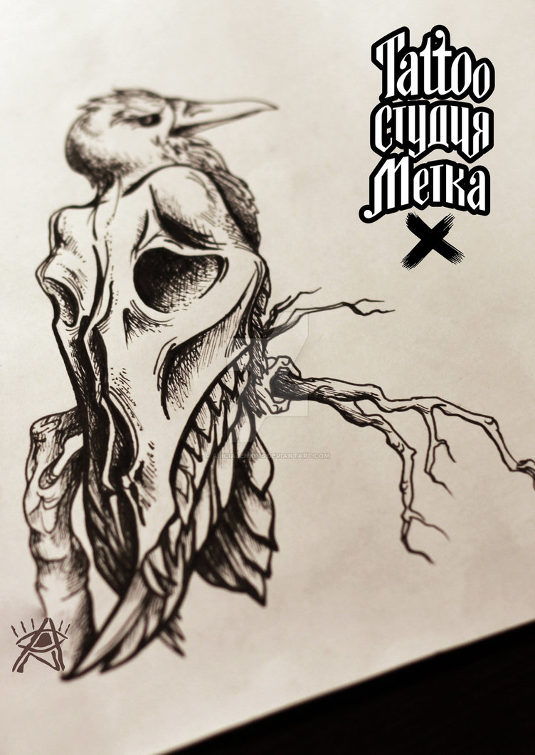 752x1061 Raven Tattoo Sketch - Raven Tattoo Drawing