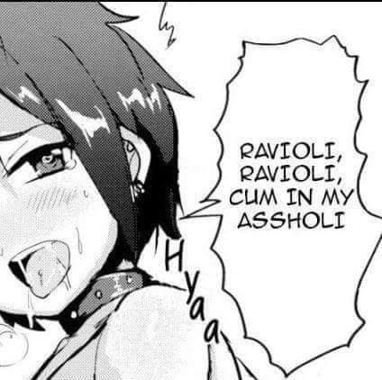 424x422 sorry i don't speak italian hentai quotes know your meme - Ravioli Drawing