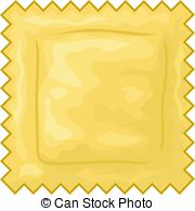 180x195 a vector illustration format of italian ravioli - Ravioli Drawing