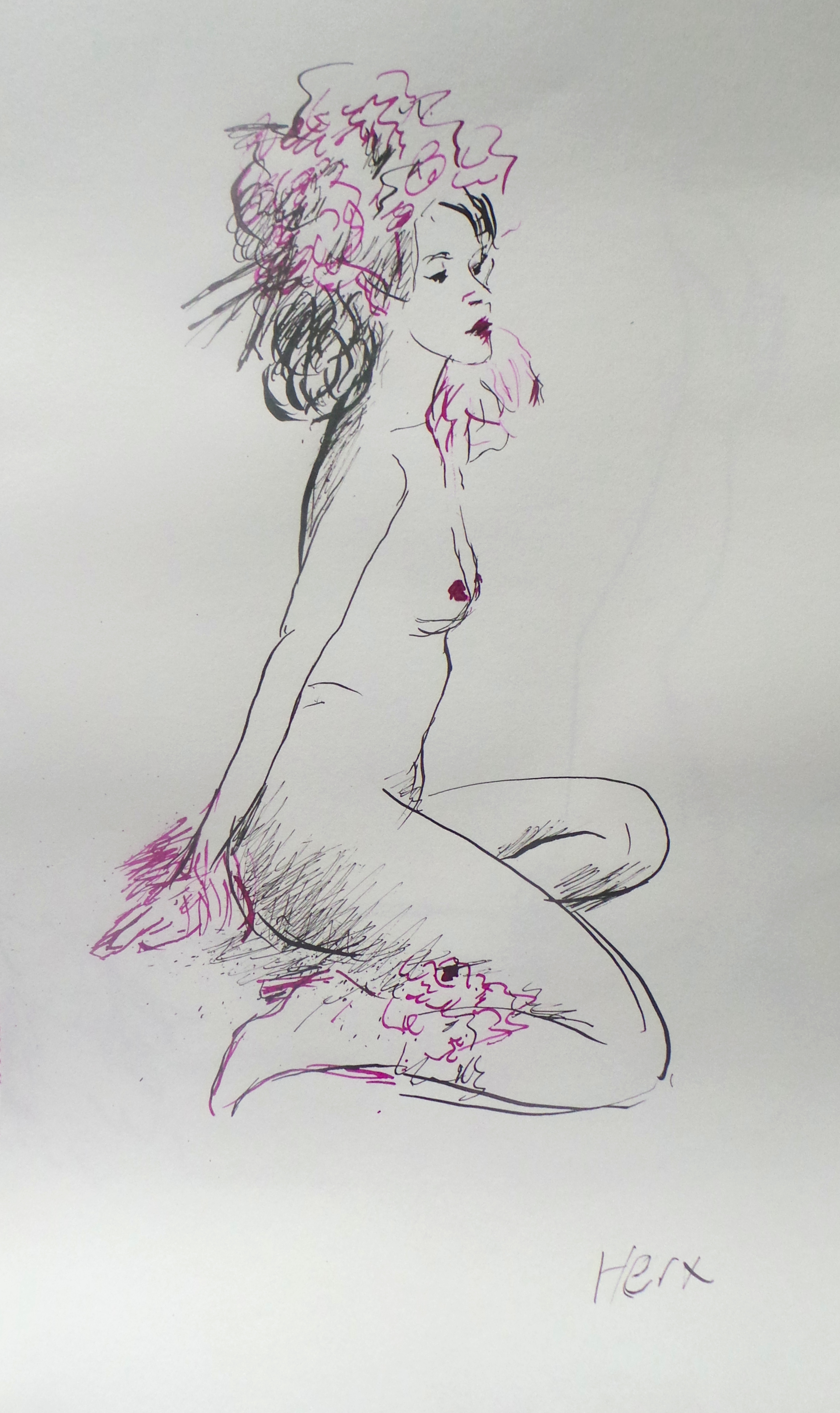 2288x3848 pen and ink drawing - Raw Drawings