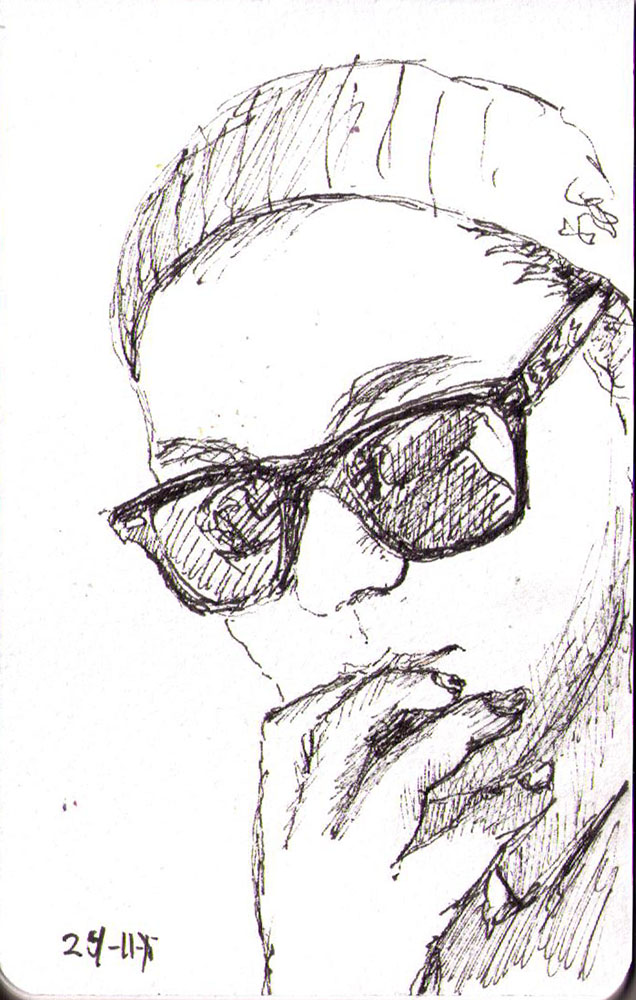 636x1000 rayban one drawing daily - Ray Ban Drawing