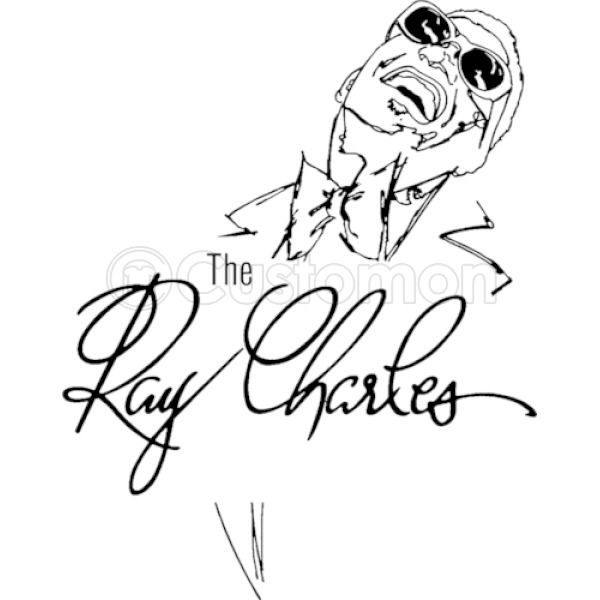 600x600 Ray Charles Kids Tank Top - Ray Charles Drawing