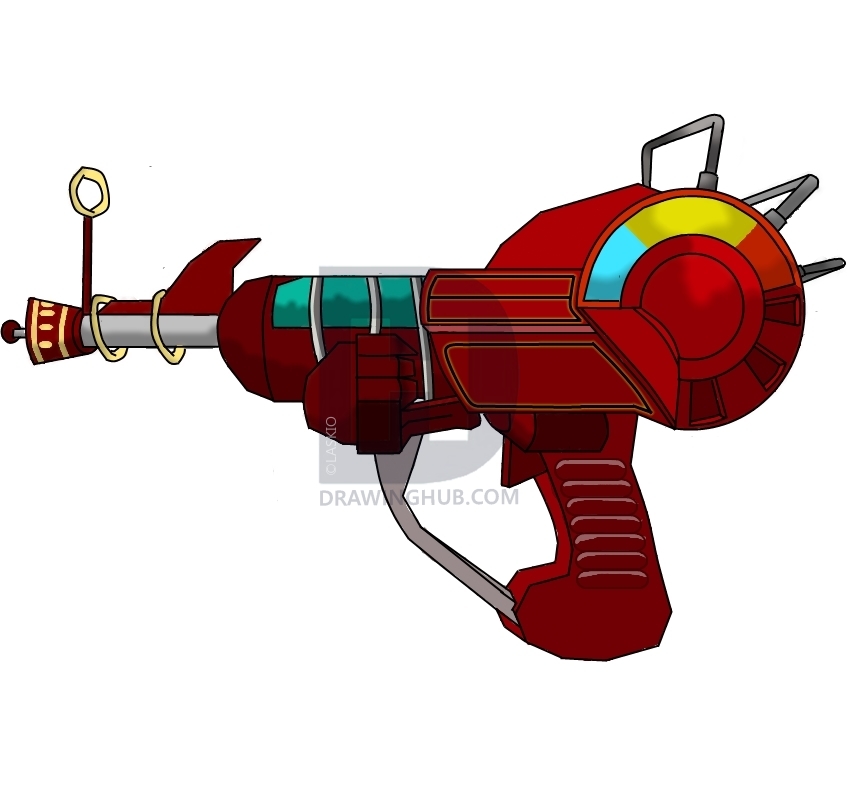 850x800 ray gun black ops drawing - Ray Gun Drawing