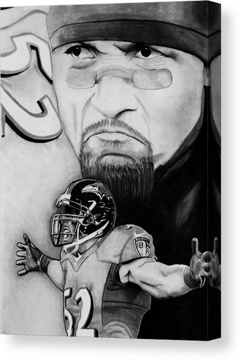 493x740 ray lewis canvas print canvas art - Ray Lewis Drawing