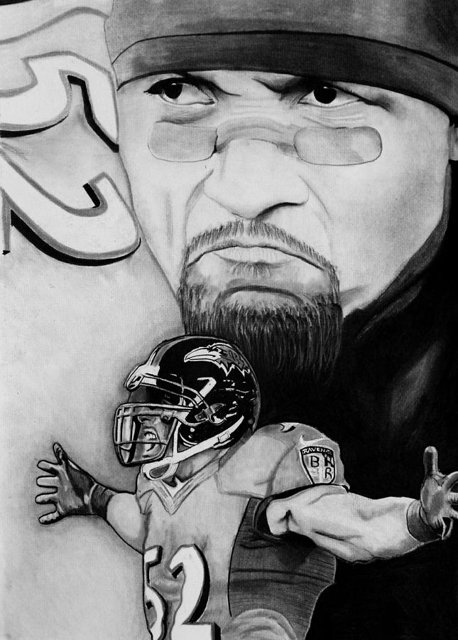 645x900 ray lewis drawing - Ray Lewis Drawing