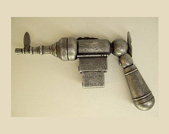 340x270 Purple Eclipse Retro Ray Gun Full Life Size Wood Prop Etsy - Raygun Mark 2 Drawing