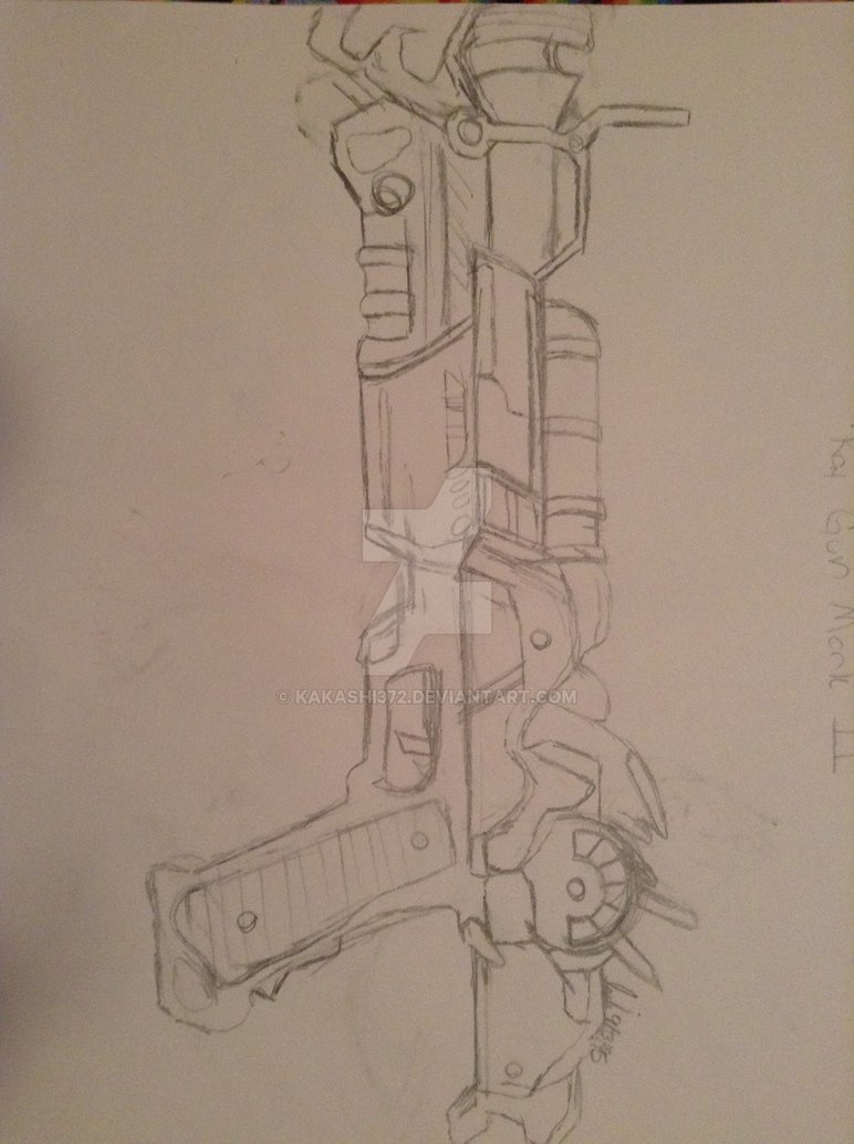 772x1034 Ray Gun Mark - Raygun Mark 2 Drawing