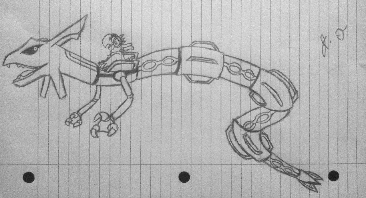 1280x693 Pokemon Drawings - Rayquaza Drawing