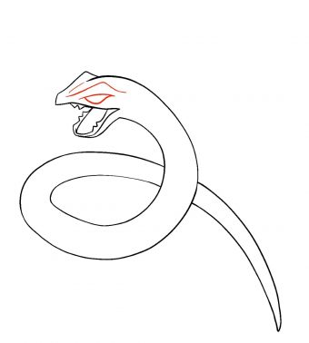 340x378 How To Draw Rayquaza Pokemon - Rayquaza Drawing