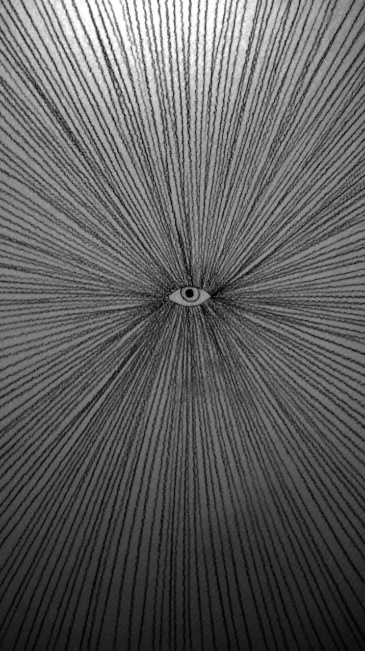 716x1277 eye rays pencil architecture student drawing arch - Rays Drawing