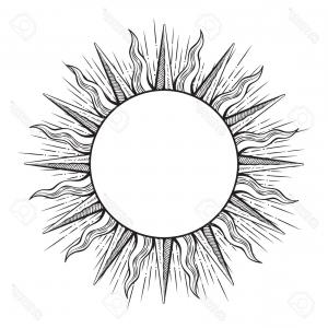 300x300 Sun Ray Hand Drawing Gm Soidergi - Rays Drawing