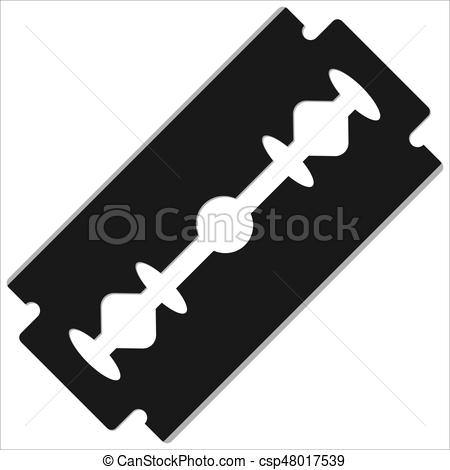 450x470 vintage razor tattoo - Razor Blade Drawing