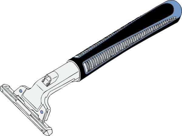 600x448 razor clip art free vector in open office drawing - Razor Drawing