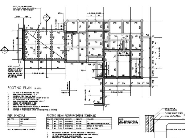 600x450 rc residential building design detailing services osd - Rc Drawing
