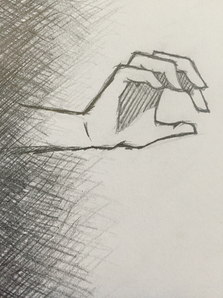 320x427 Reaching Drawings On Paigeeworld Pictures Of Reaching - Reaching Drawing