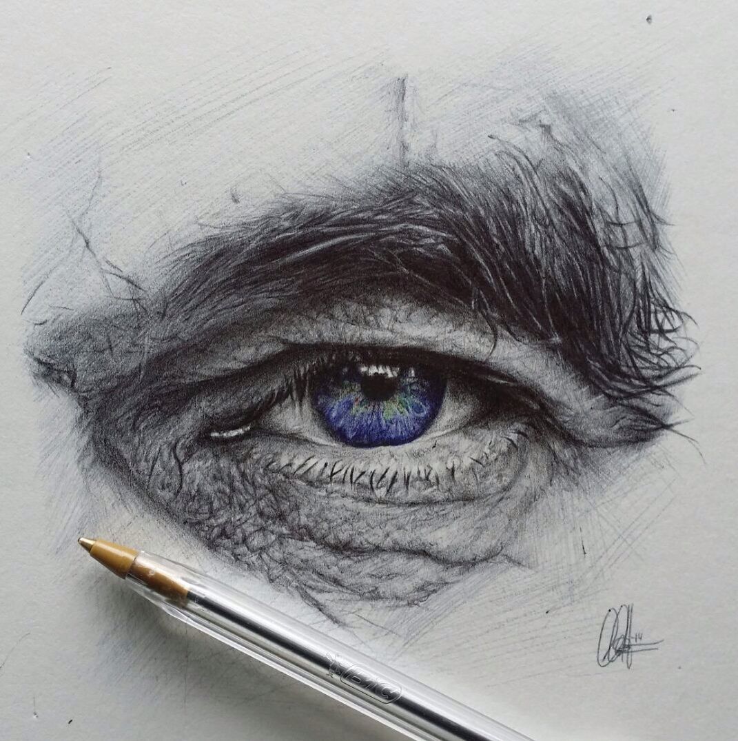 1071x1075 Eyes Real Eyes - Real Eye Drawing