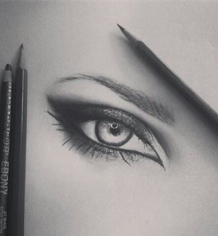 443x480 scar eye uploaded - Real Eye Drawing