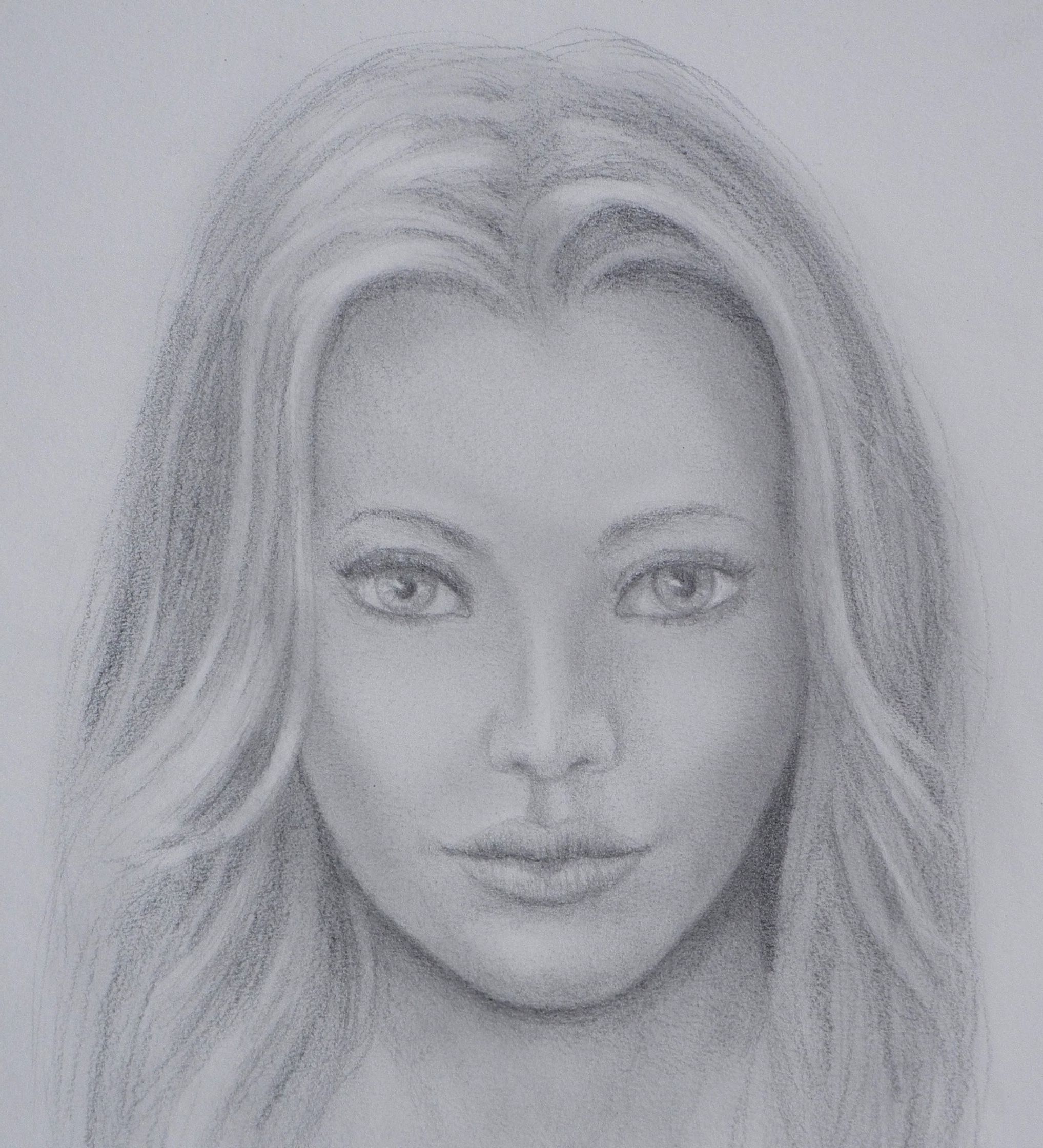 2035x2240 How To Draw Real Faces With Pencil - Real Face Drawing