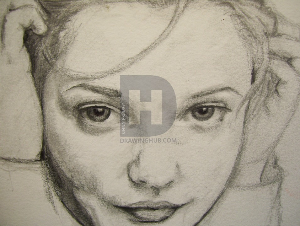 956x720 How To Draw Realistic Faces, Draw Real Faces, Step - Real Face Drawing