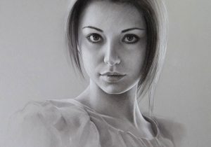 300x210 real face pencil drawings face drawing pencil how to draw real - Real Face Drawing