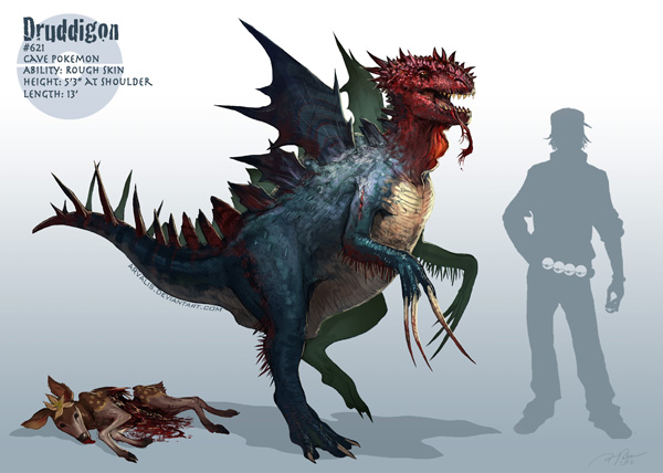 600x428 Check Out These Hyper Realistic Pokemon - Real Life Pokemon Drawings