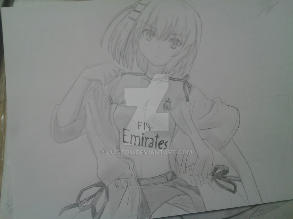 1024x768 tobiichi origami real madrid draw - Real Madrid Drawing