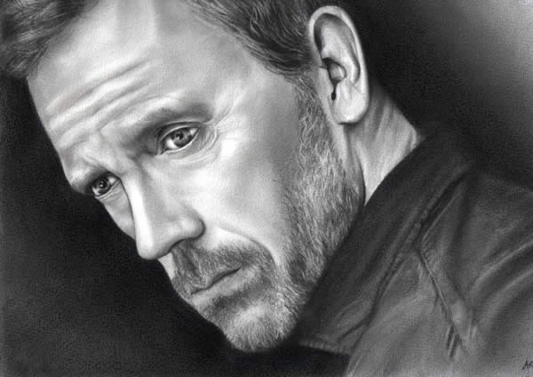 600x424 Ultra Realistic Male Portrait Drawings - Real People Drawings