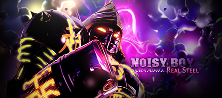 450x200 noisy boy how to draw - Real Steel Noisy Boy Drawing