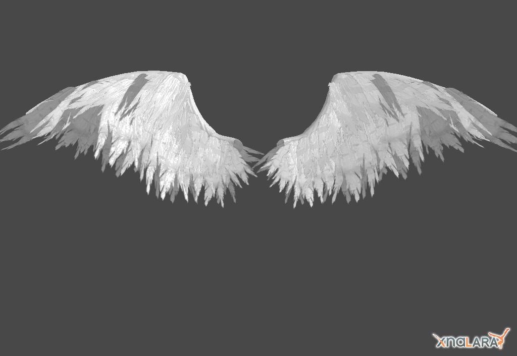 1024x706 realistic angel wings - Realistic Angel Wings Drawing