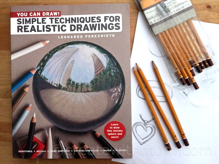 700x525 Create With Mom Learn To Draw With You Can Draw Simple Techniques - Realistic Book Drawing