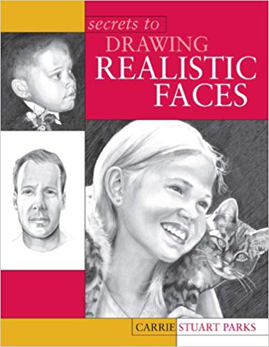 387x499 Secrets To Drawing Realistic Faces Carrie Stuart Parks - Realistic Book Drawing