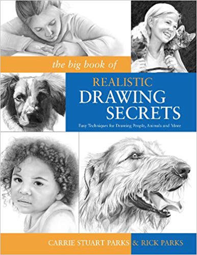 386x499 The Big Book Of Realistic Drawing Secrets Easy Techniques - Realistic Book Drawing