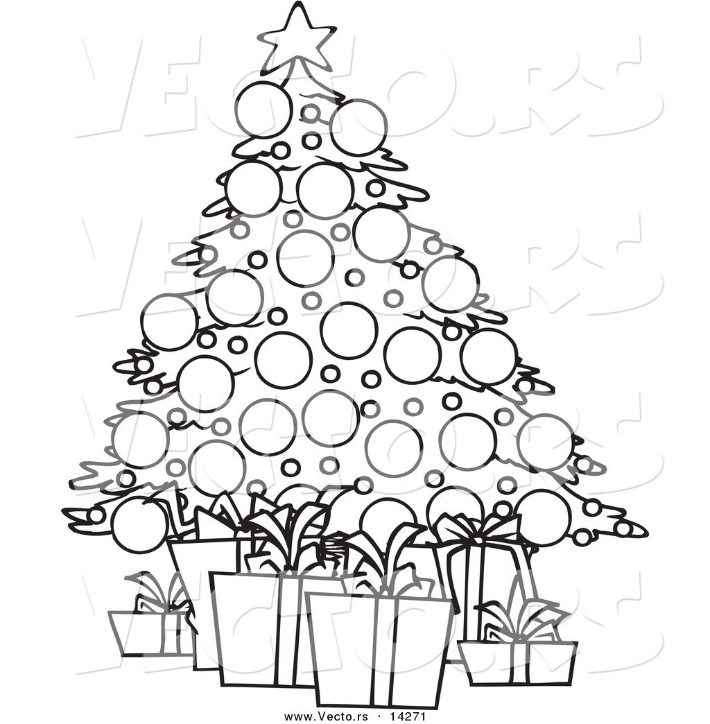 1024x1044 Realistic Christmas Tree Drawing - Realistic Christmas Tree Drawing
