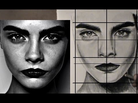 480x360 Easy Way To Draw A Realistic Face - Realistic Drawing Of A Person