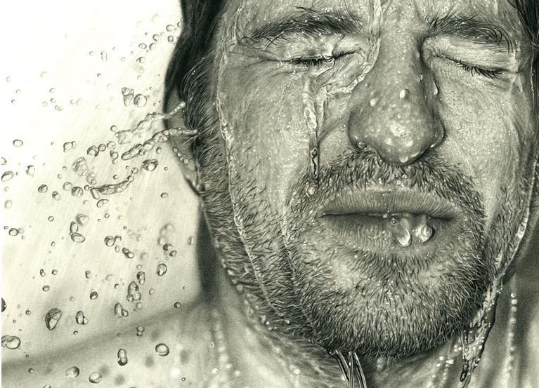 767x553 Drawings You'll Swear Are Actual Photographs - Realistic Drawing Of A Person